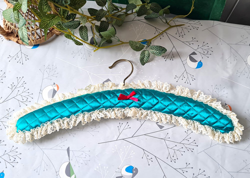 Vintage turquoise quilted - vintage,