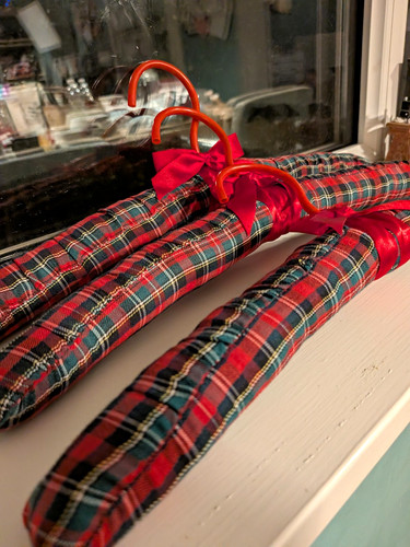Set padded tartan - set, 3