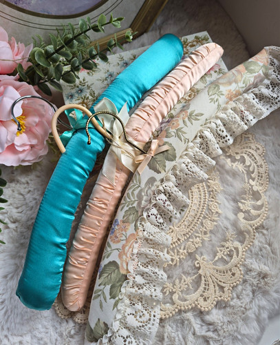Set vintage padded lace - of,