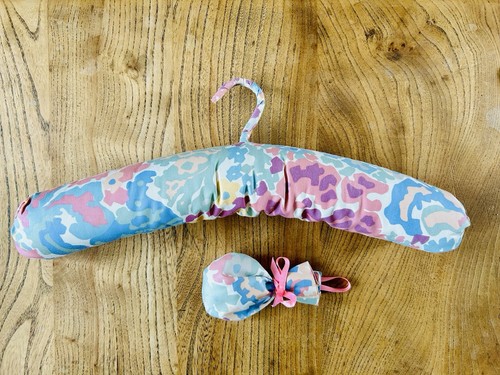 Vintage padded coat hanger - vintage,