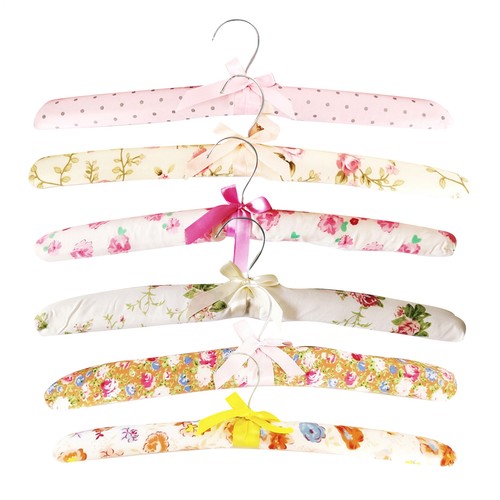 6pcs padded hangers for - hangers,