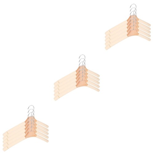 15pcs beige wooden padded - 15pcs,