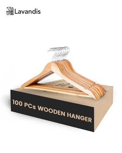 Wooden coat solid hangers suit - coat,