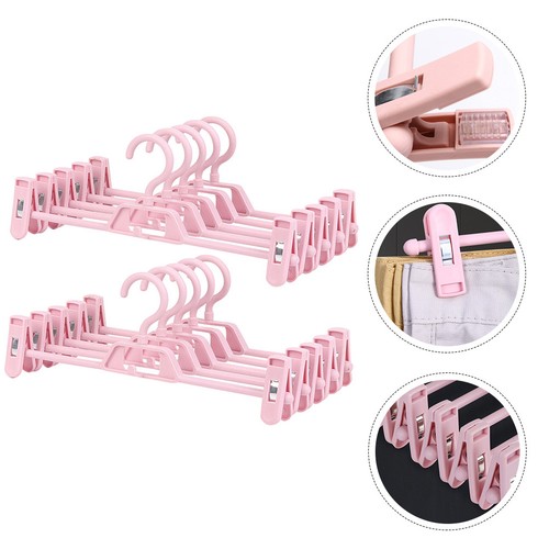 Plastic reusable pants clip - plastic,