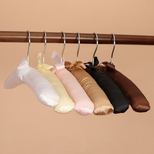 5pcs non slip - satin, padded