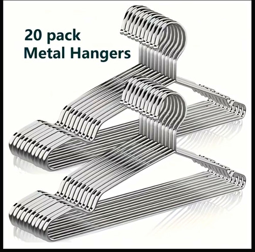 Silver metal slim - (pack, 20)