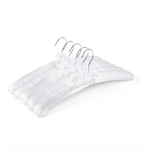 White satin padded clothes - 10,
