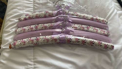 5pcs satin clothes hangers - 5pcs,