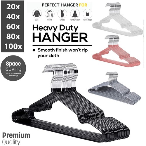Metal coat hangers - coat,