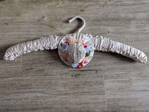 Vintage satin bridal - vintage, hanger
